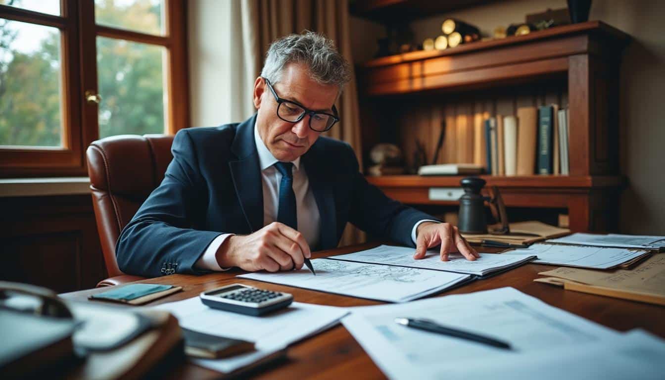 Illustration: Composition des frais de notaire lors de l’achat d’un terrain constructible