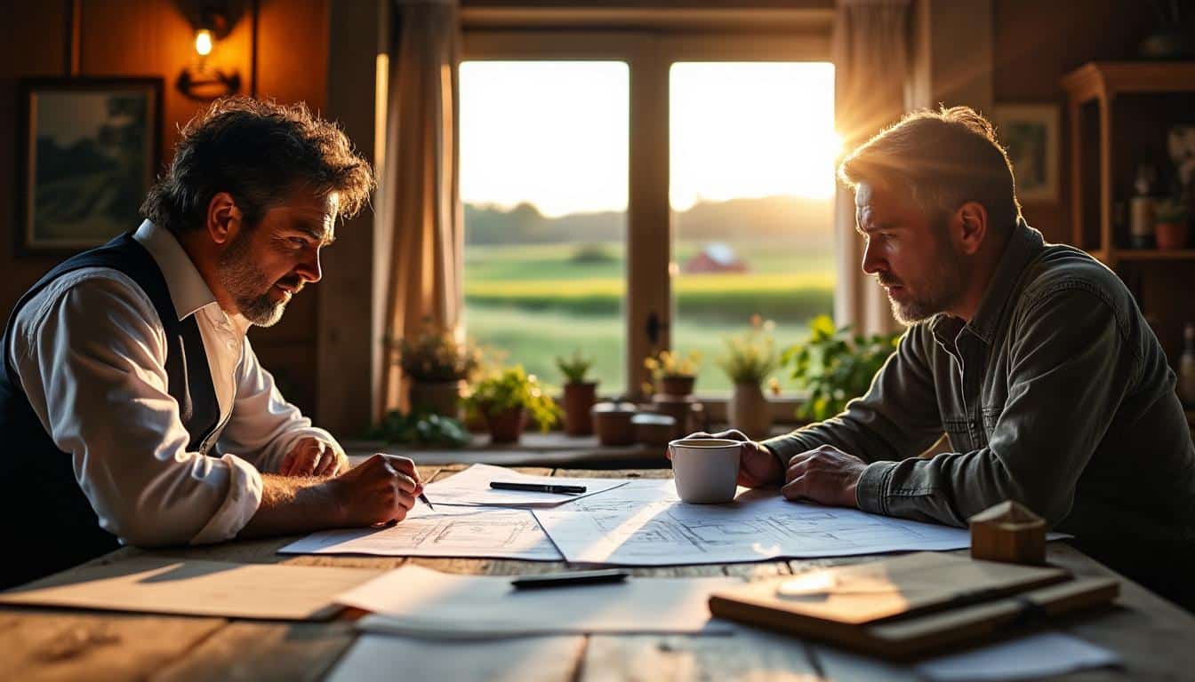 Illustration: Le rôle du notaire dans la vente de terrain agricole