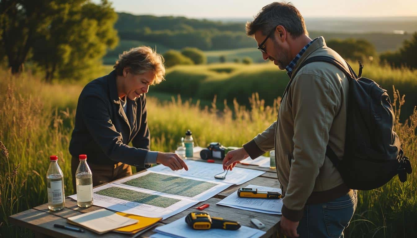 Illustration: Les types de terrain et leur impact sur les frais de notaire lors de l’achat