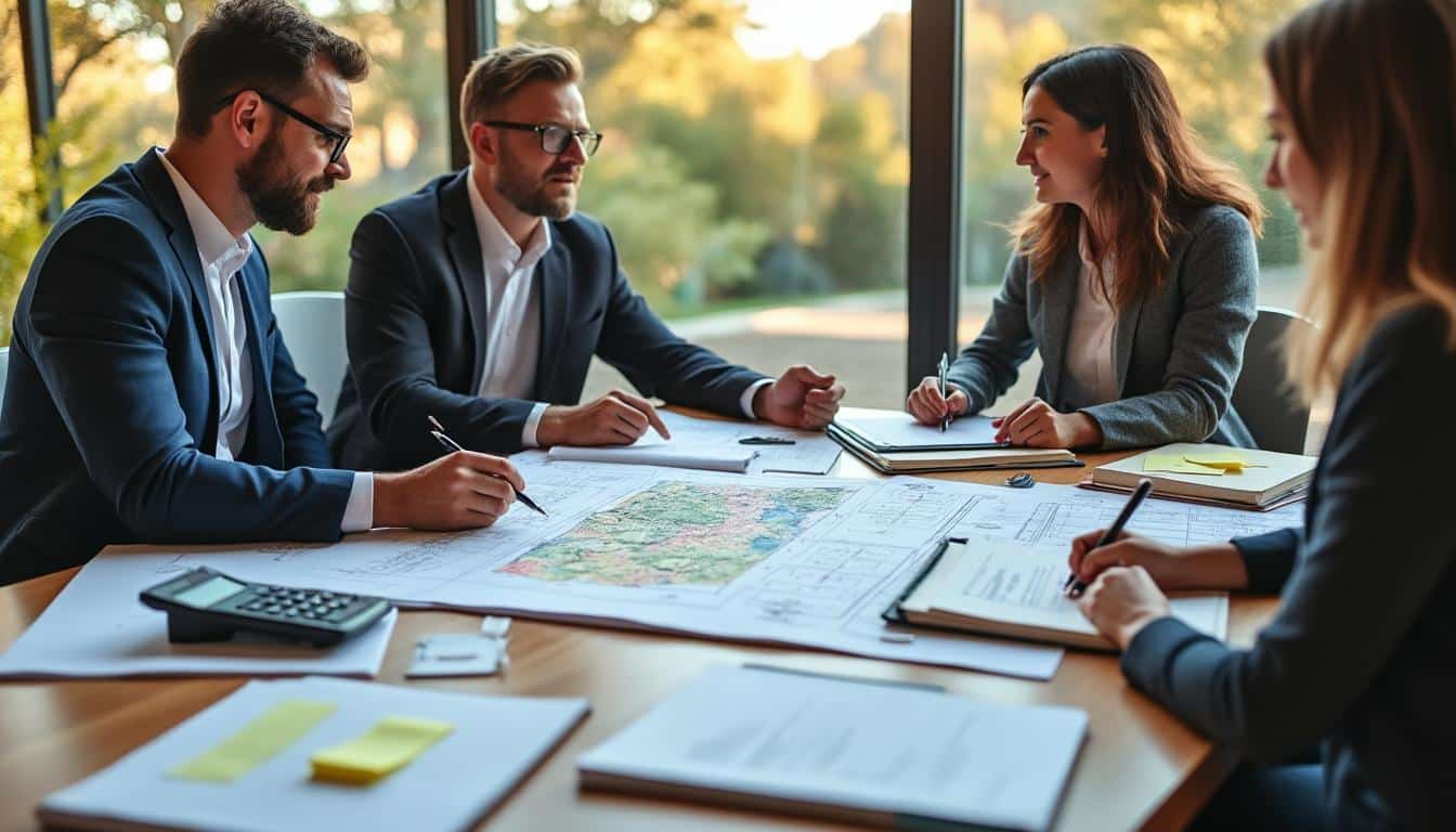 Illustration: Le rôle du notaire et la spécificité des frais pour la division de terrain