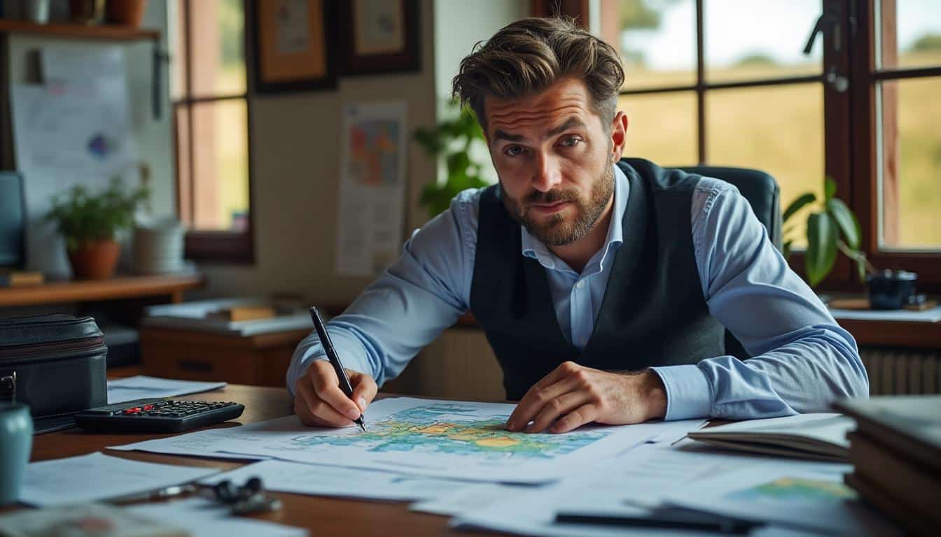 Illustration: Comment se composent les frais de notaire sur un terrain ?