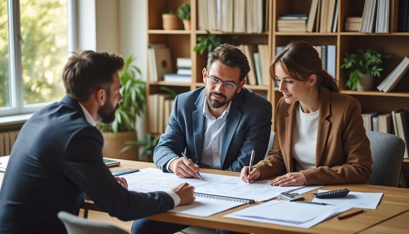 Illustration: Composition des frais de notaire terrain : détail et explications