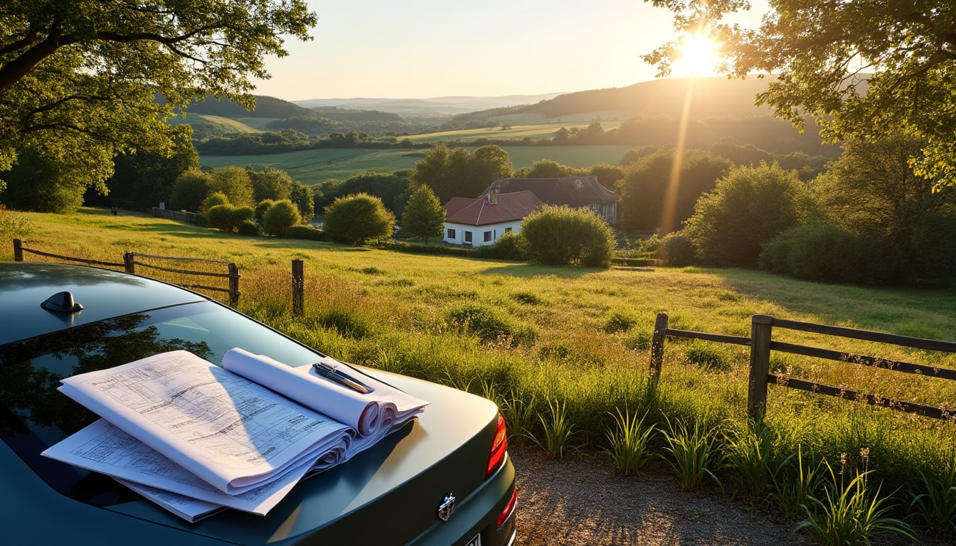 Illustration: Types de terrains concernés et impact sur les frais de notaire