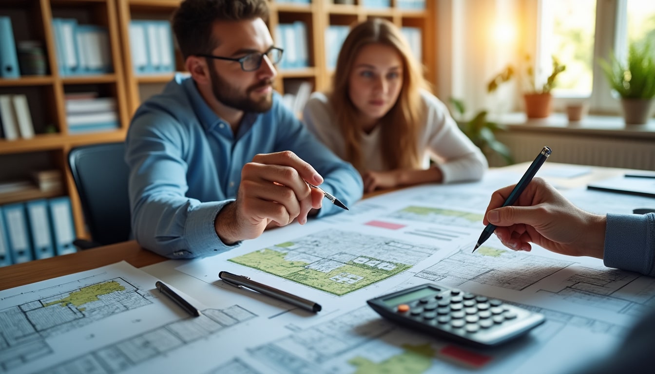 Illustration: Définition et rôle des frais de notaire lors de l’acquisition d’un terrain constructible