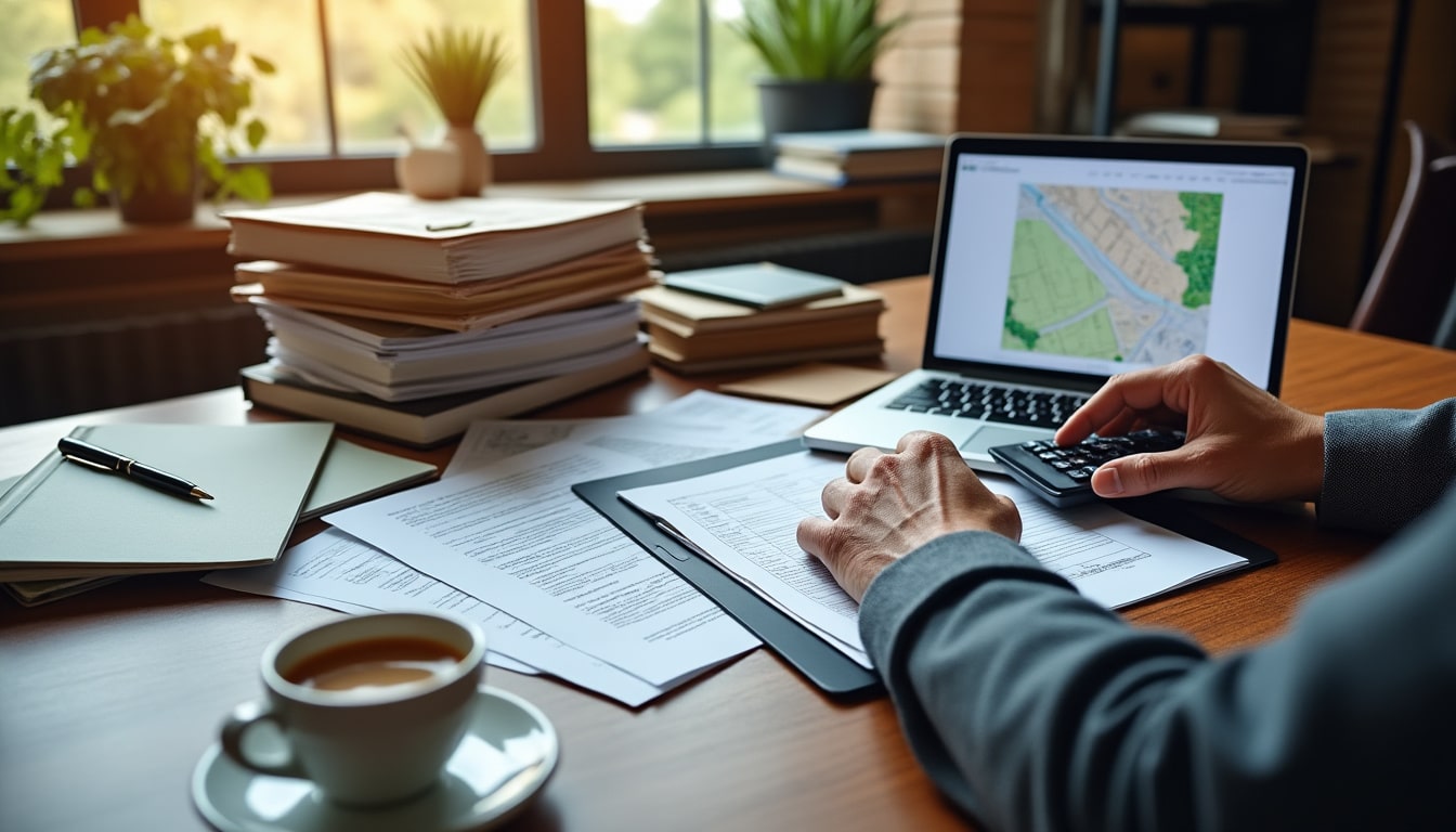 Illustration: Calculer les frais de notaire pour l’achat d’un terrain : méthode et estimation