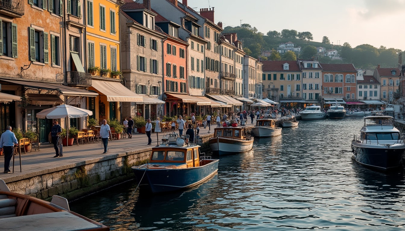 Illustration: Histoire et évolution du quartier du port