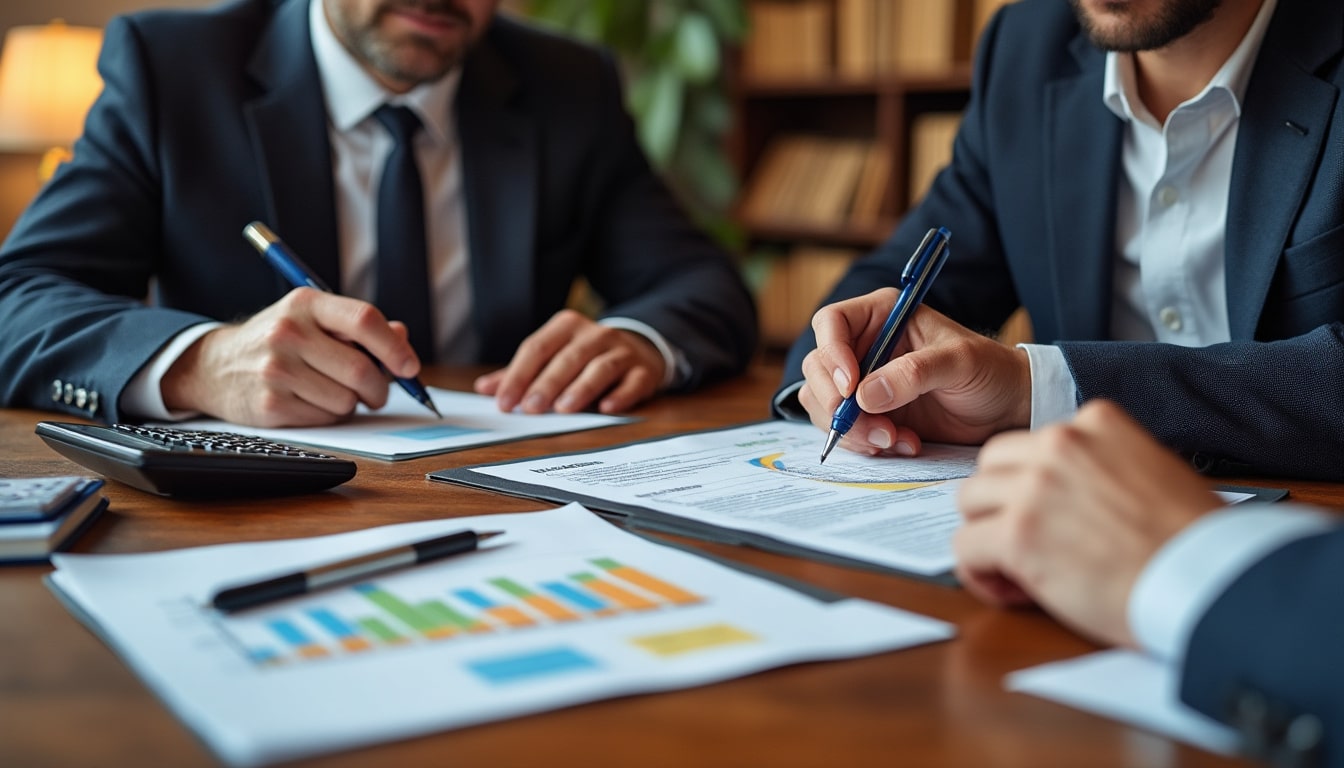 Illustration: Composition détaillée des frais de notaire pour l’acquisition d’un terrain