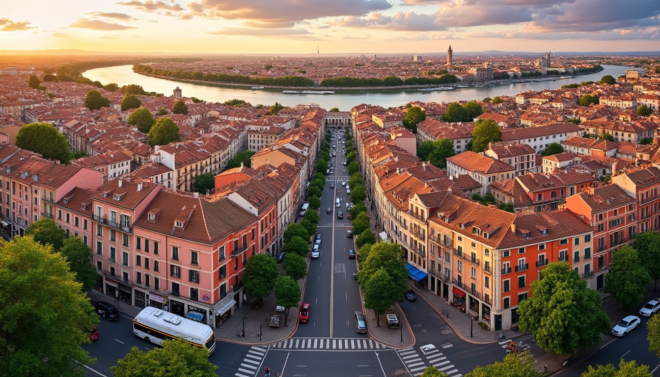 Illustration: Présentation générale des quartiers de Toulouse : comprendre la structure urbaine de la ville rose