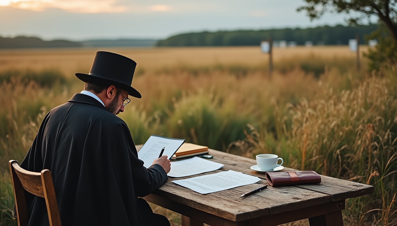 Illustration: Définition d’un terrain non constructible et contexte des frais de notaire