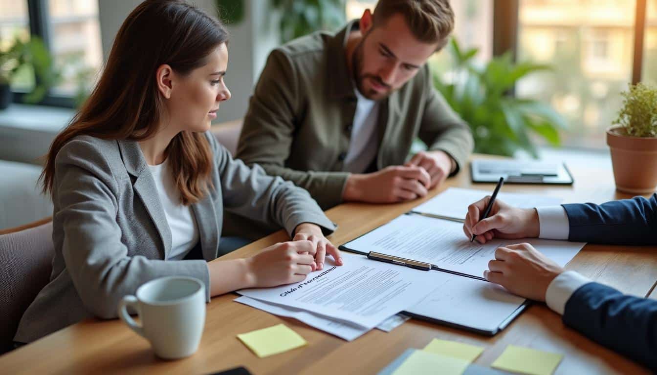 Illustration: Comprendre l’offre d’acceptation et la clause suspensive de financement dans l’immobilier