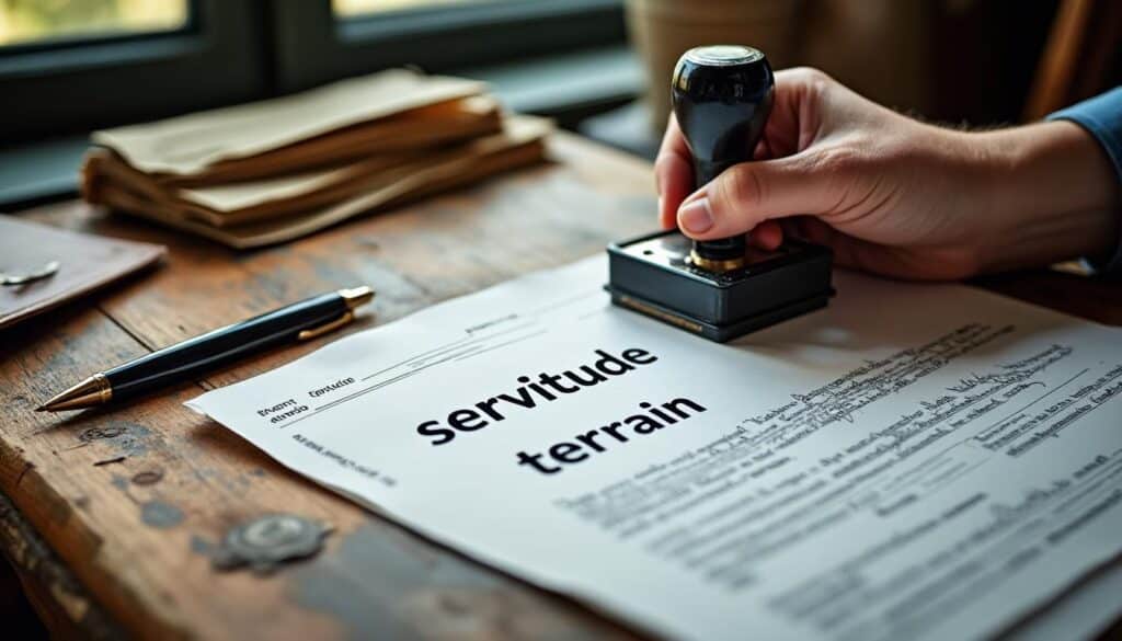 Document notaire de servitude terrain : guide complet inscription
