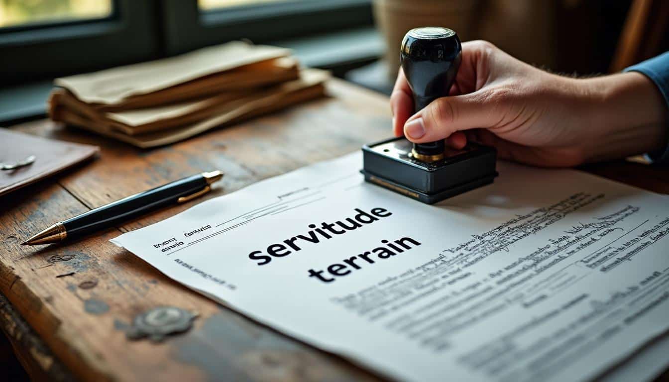 Document notaire de servitude terrain : guide complet inscription