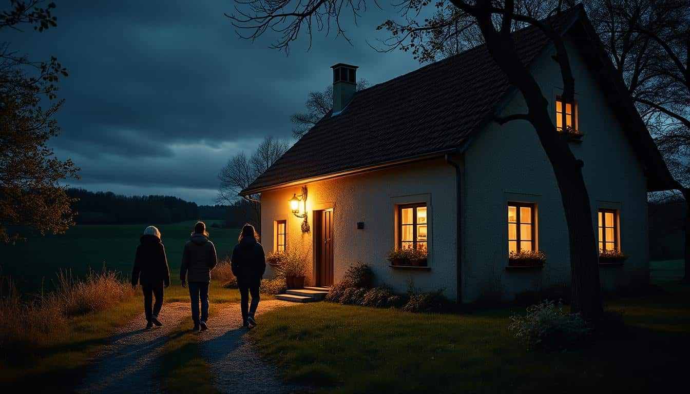Pourquoi organiser une visite nocturne dans une maison isolée ?