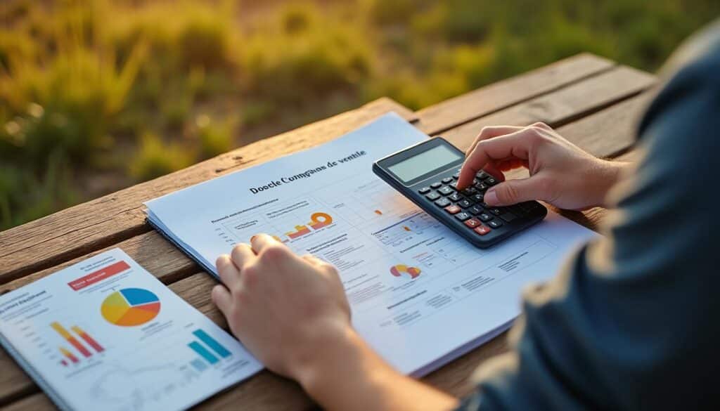 Calculette des frais de notaire pour terrain immobilier à Capsud