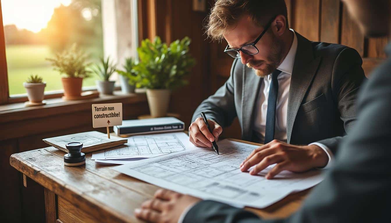 Illustration: Décrypter les frais de notaire pour un terrain non constructible : ce qu’il faut savoir