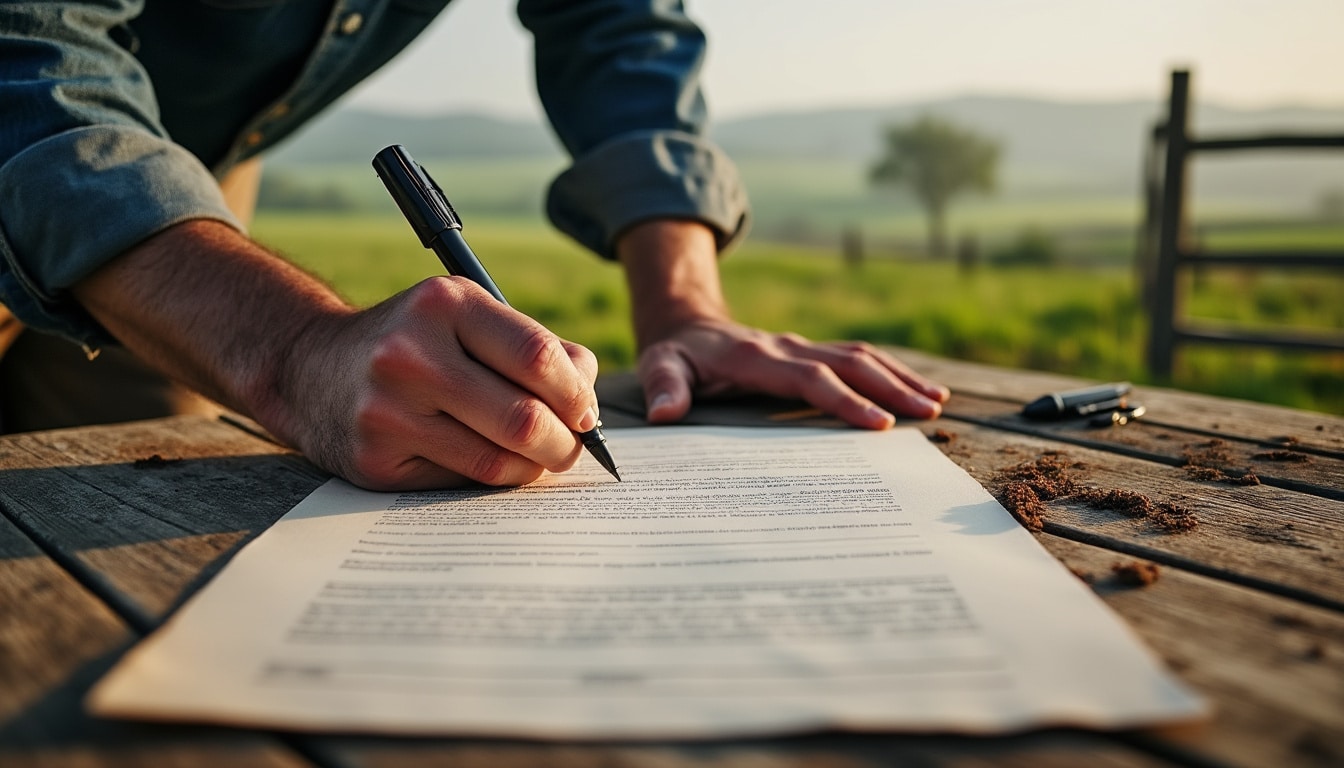 Frais de notaire sur l’achat d’un terrain agricole : tout comprendre