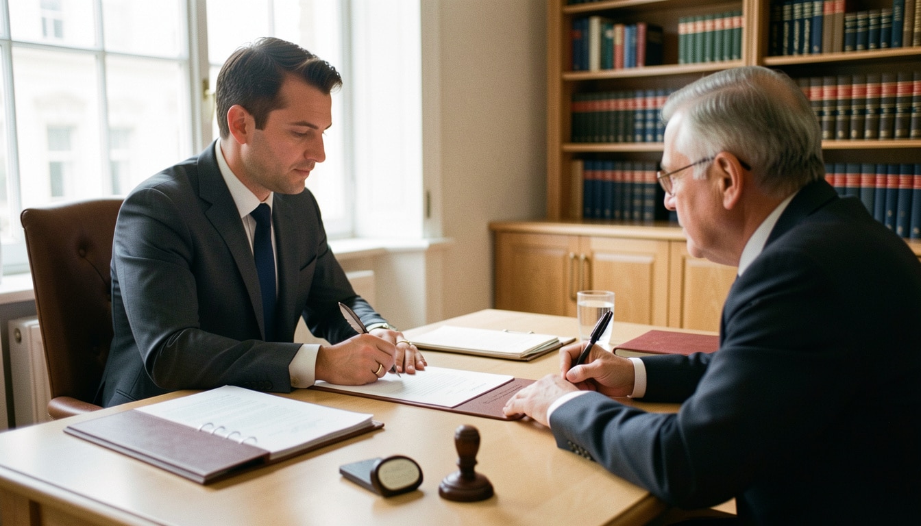 Donner procuration au notaire pour une succession